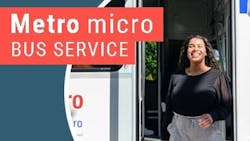 The city of Coon Rapids, Minn.,’s Metro Transit has introduced the Metro micro on-demand bus service. The city of Coon Rapids, Minn.,’s Metro Transit has introduced the Metro micro on-demand bus service.