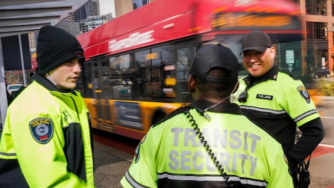 King County Metro Transit security officers.