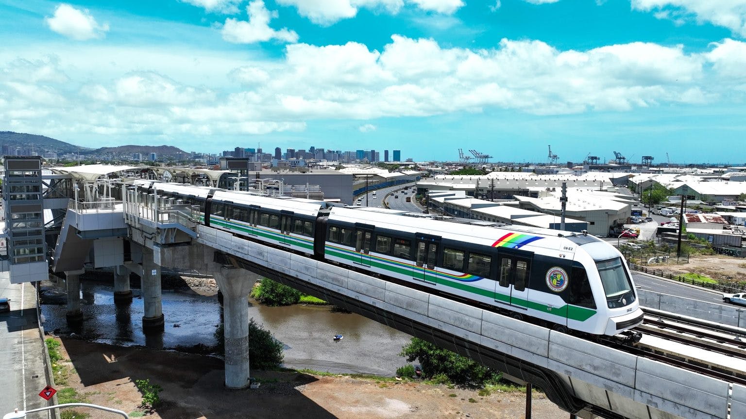 A Skyline Segment 2 train.