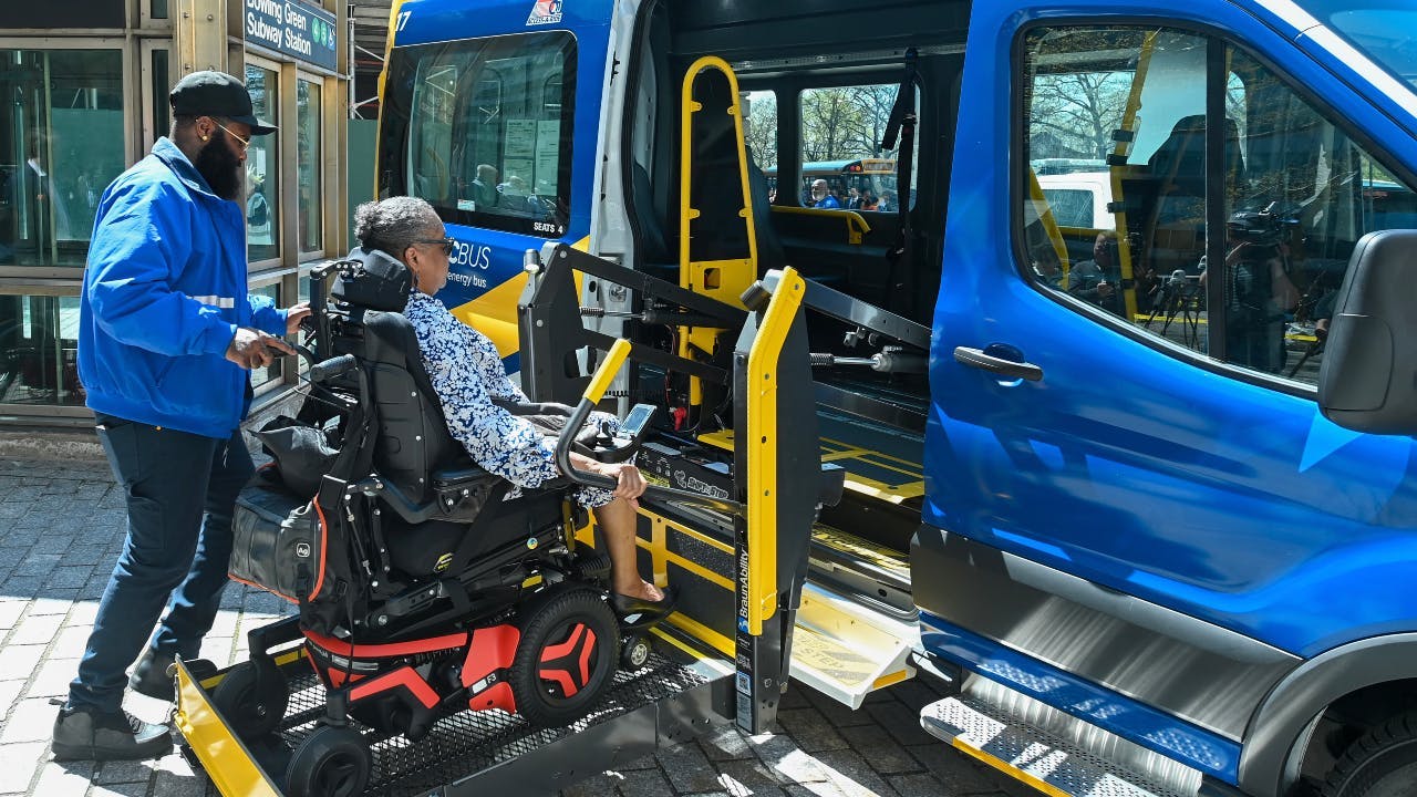 MTA's Access-A-Ride vehicle.