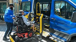 MTA's Access-A-Ride vehicle. MTA's Access-A-Ride vehicle.