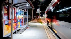 Tolar Manufacturing has installed 115 new Sunset bus shelters in Jacksonville, Fla., for the Jacksonville Transportation Authority. Tolar Manufacturing has installed 115 new Sunset bus shelters in Jacksonville, Fla., for the Jacksonville Transportation Authority.