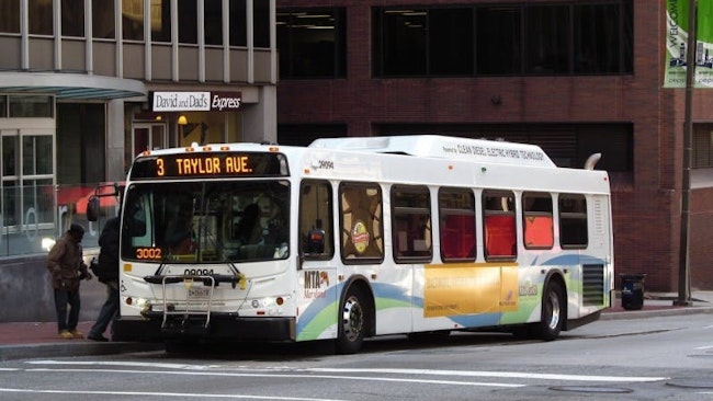 A Maryland Transit Administration bus.