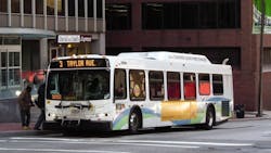 A Maryland Transit Administration bus. A Maryland Transit Administration bus.