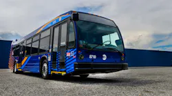 A Metropolitan Transportation Authority Nova bus.