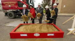 Amtrak has began construction on new train maintenance facility in Boston.