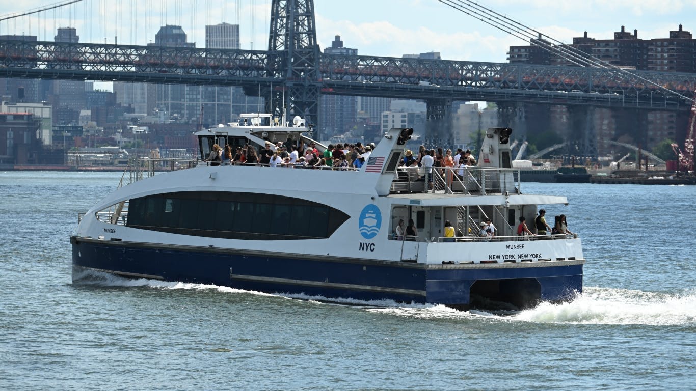 An NYC Ferry.