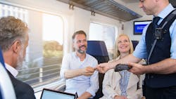 A man wearing a HALOS body-worn camera. A man wearing a HALOS body-worn camera.