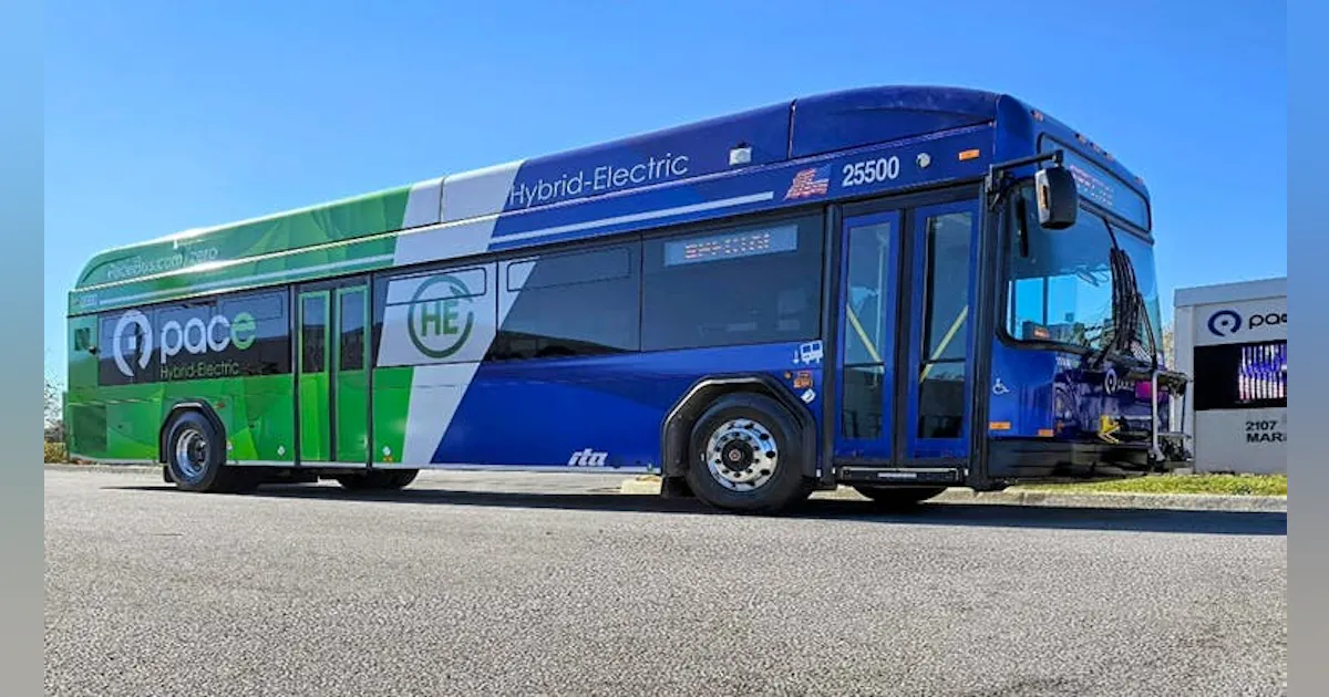 Pace Bus approves 2026 Operating Budget, launches new hybrid bus | Mass ...