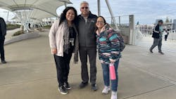 The image shows DHLM’s Jennifer Ontai, Kevin Auger and Ailina Laborte at one of the Seattle light rail stations visited during the workshop. The image shows DHLM’s Jennifer Ontai, Kevin Auger and Ailina Laborte at one of the Seattle light rail stations visited during the workshop.