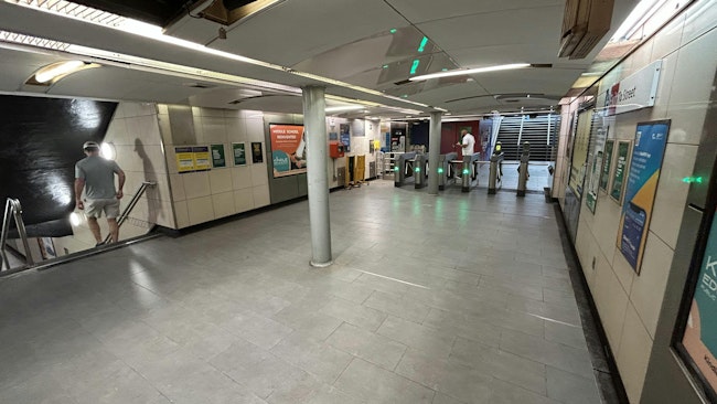 Work on the PATH system in November 2025.