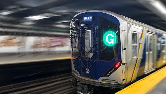 A Metropolitan Transportation Authority train.