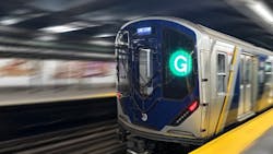 A Metropolitan Transportation Authority train. A Metropolitan Transportation Authority train.