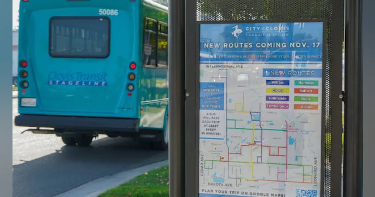 Sim8 Bus Route City of Clovis launches new fixed-route transit system | Mass Transit