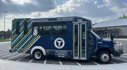 A Lawrence Transit bus.