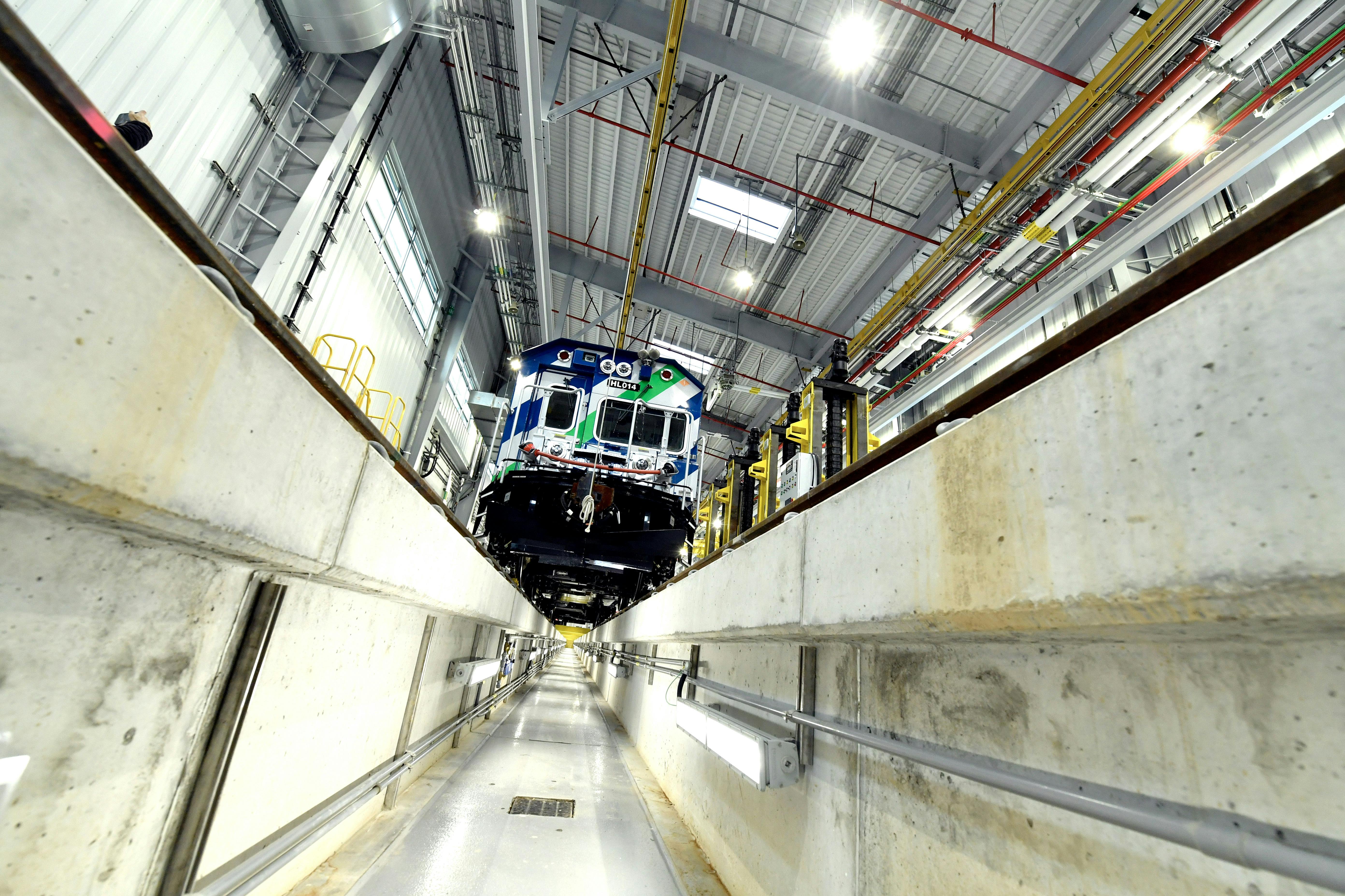 The Metropolitan Transportation Authority has opened its railcar acceptance and testing facility.