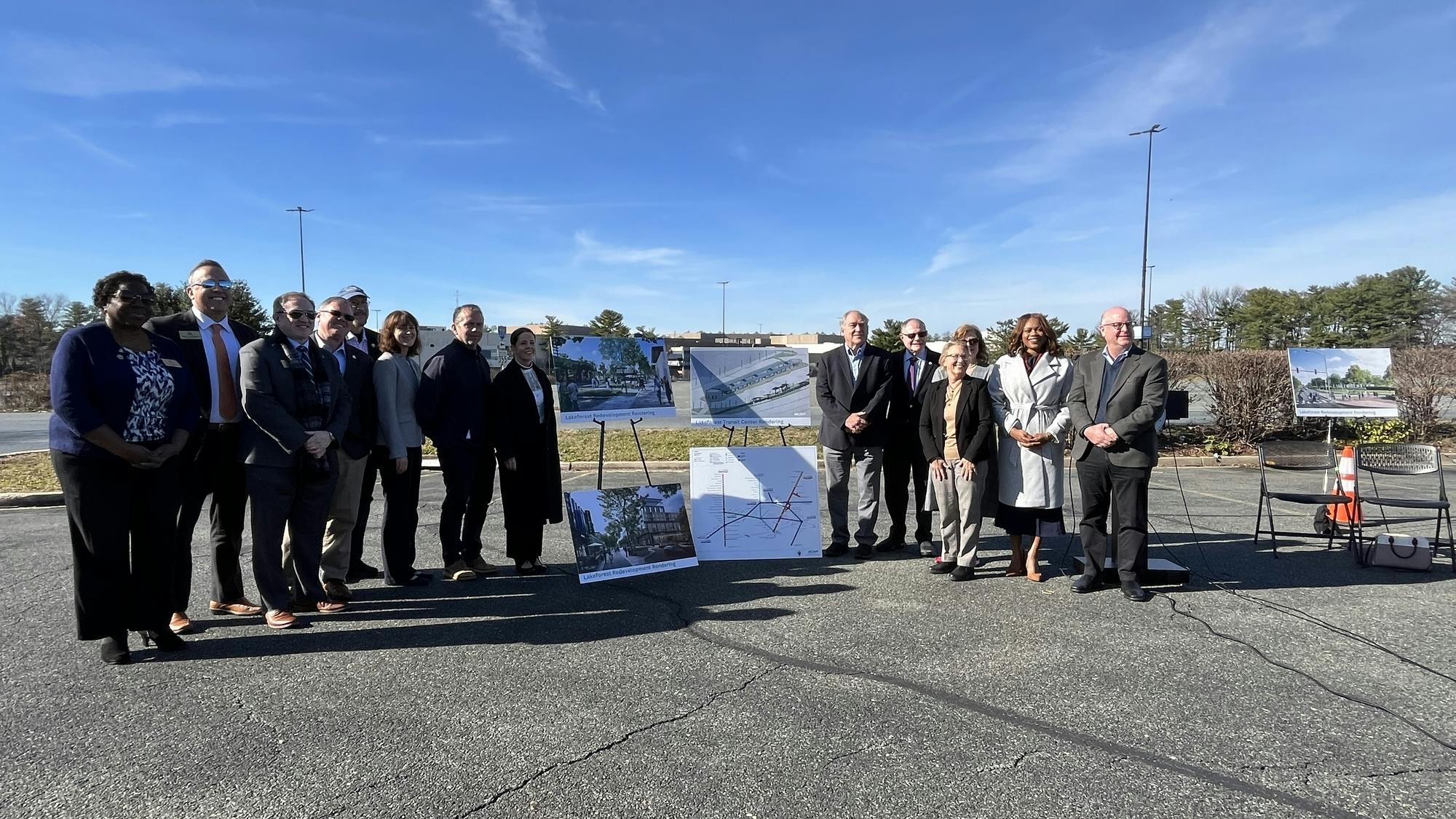 Montgomery County, Md., alongside partners from WRS Inc. Real Estate Investments, have broken ground on the relocation and redevelopment of the Lakeforest Transit Center at the Lakeforest Mall site in Gaithersburg.