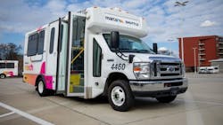 A Metropolitan Atlanta Rapid Transit Authority Reach bus. A Metropolitan Atlanta Rapid Transit Authority Reach bus.