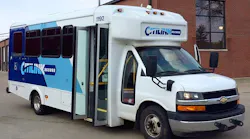 A Citilink Access paratransit vehicle.
