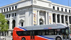 A Washington Metropolitan Area Transit Authority bus. A Washington Metropolitan Area Transit Authority bus.
