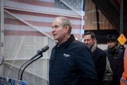 MTA Chair and CEO Janno Lieber announce partnerships with JPMorganChase and Vornado to make necessary repairs to the Grand Central Terminal train shed that runs beneath Park Avenue on Tuesday, Dec 16, 2025. MTA Chair and CEO Janno Lieber announce partnerships with JPMorganChase and Vornado to make necessary repairs to the Grand Central Terminal train shed that runs beneath Park Avenue on Tuesday, Dec 16, 2025.