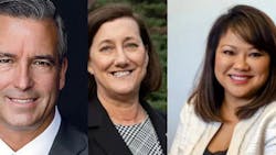 Chris Orlando (left), Katie Thomson (middle) and Lili Tran (right). Chris Orlando (left), Katie Thomson (middle) and Lili Tran (right).