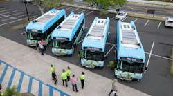 The county of Maui, Hawaii, has begun passenger service for four new all-electric transit buses.