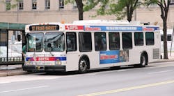 A Southeastern Pennsylvania Transportation Authority bus. A Southeastern Pennsylvania Transportation Authority bus.