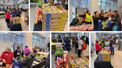 Second Helpings staff, transit ambassadors and Food in Transit: Winter Edition participants.