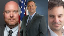 Jason Roe (left), Daniel Brislin (middle) and Robert Betts (right). Jason Roe (left), Daniel Brislin (middle) and Robert Betts (right).