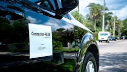 A Jacksonville Transportation Authority premium Connexion Plus vehicle. A Jacksonville Transportation Authority premium Connexion Plus vehicle.