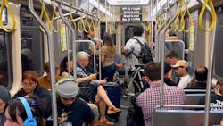 The Chicago Transit Board has approved the awarding of an agreement with Sandbox Carbon to advance the piloting of activated carbon filters installed on eight Chicago Transit Authority 5000-Series railcars to mitigate the smell of cigarette smoke and other odors that negatively impact the customer experience as part of CTA’s Innovation Studio. The Chicago Transit Board has approved the awarding of an agreement with Sandbox Carbon to advance the piloting of activated carbon filters installed on eight Chicago Transit Authority 5000-Series railcars to mitigate the smell of cigarette smoke and other odors that negatively impact the customer experience as part of CTA’s Innovation Studio.