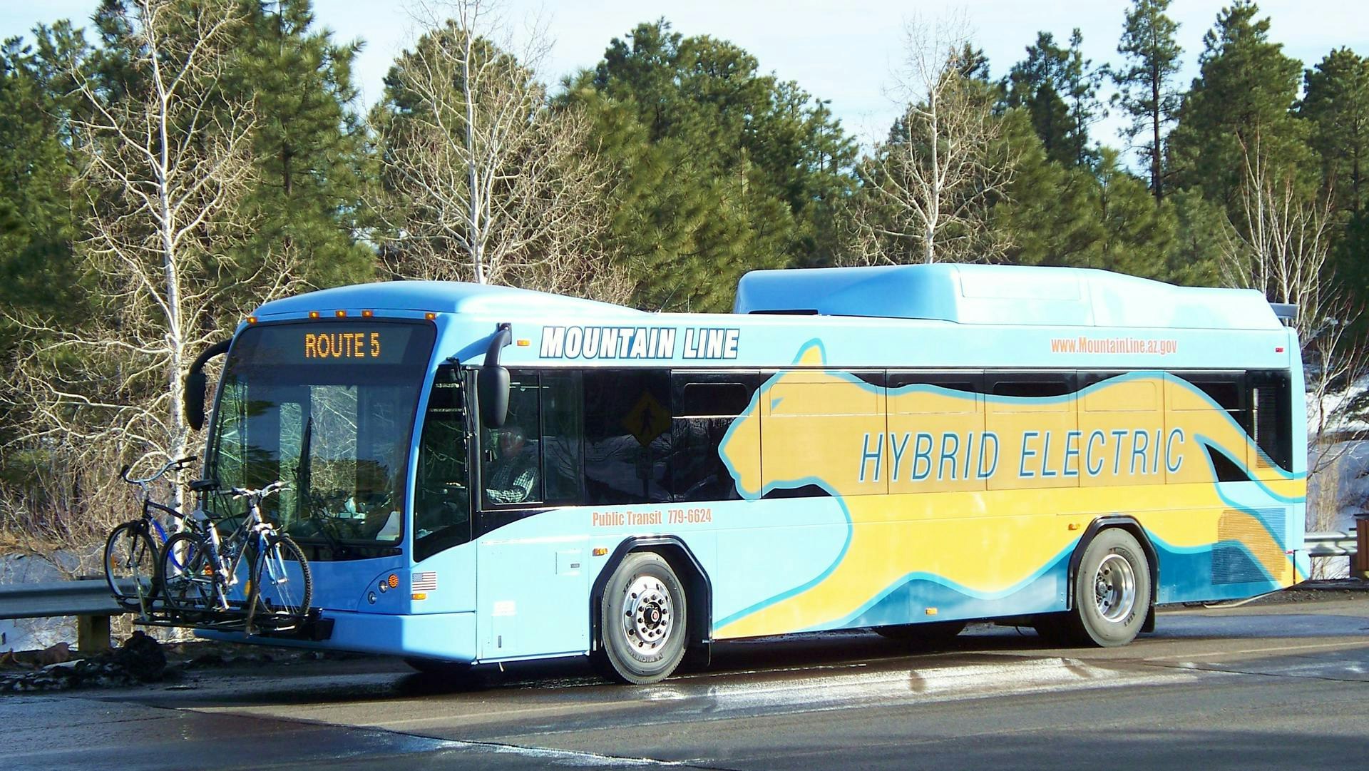 A Mountain Line bus.