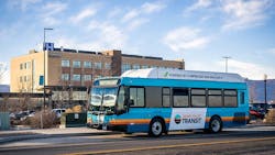 A Mesa County bus. A Mesa County bus.