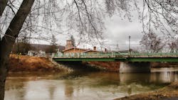 The image shows the town of Oxford, N.Y., a town in Chenango County. The image shows the town of Oxford, N.Y., a town in Chenango County.