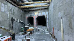 In January 2026, the openings for both tunnel tubes connecting the section of the Hudson Yards Concrete Casing that are currently under construction to the part of the concrete casing that is already finished.