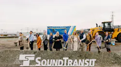 Sound Transit has broken ground on the Renton Transit Center project.