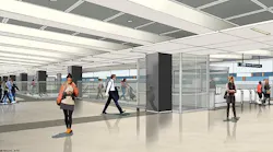 A rendering of the future updated Civic Center-UN Plaza.