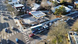TriMet’s 82nd Avenue Transit Project will feature seven miles of Business Access and Transit transit-priority lanes in each direction. TriMet’s 82nd Avenue Transit Project will feature seven miles of Business Access and Transit transit-priority lanes in each direction.