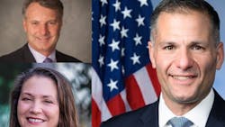 Patrick Scully (top left), Angela Glass (bottom left) and Marc Molinaro (right). Patrick Scully (top left), Angela Glass (bottom left) and Marc Molinaro (right).