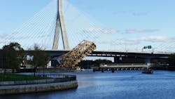 The North Station Draw One Bridge. The North Station Draw One Bridge.