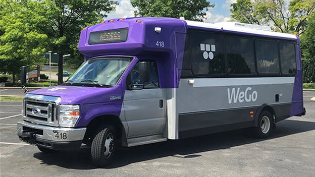 A WeGo accessiable van.