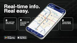 The Washington Metropolitan Area Transit Authority's MetroPulse app. The Washington Metropolitan Area Transit Authority's MetroPulse app.