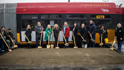 From left to right: Community members Arya Nguyen and Prem Subedi, King County Metro General Manager Michelle Allison, State Rep. David Hackney (D-WA-11), Auburn Deputy Mayor Tracy Taylor, Kent Mayor Dana Ralph, Renton Mayor Armondo Pavone, King County Councilmembers Steffani Fain and Peter von Reichbauer, King County Executive Girmay Zahilay, State Rep. Debra Entenman (D-WA-47), Renton Councilmember Valerie O’Halloran. From left to right: Community members Arya Nguyen and Prem Subedi, King County Metro General Manager Michelle Allison, State Rep. David Hackney (D-WA-11), Auburn Deputy Mayor Tracy Taylor, Kent Mayor Dana Ralph, Renton Mayor Armondo Pavone, King County Councilmembers Steffani Fain and Peter von Reichbauer, King County Executive Girmay Zahilay, State Rep. Debra Entenman (D-WA-47), Renton Councilmember Valerie O’Halloran.