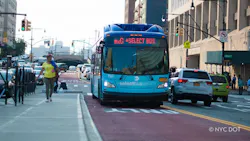 Bx6 Select Bus Service at East 161st Street and Sherman Avenue. Bx6 Select Bus Service at East 161st Street and Sherman Avenue.