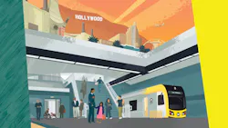 A rendering of the K Line Northern Extension. A rendering of the K Line Northern Extension.