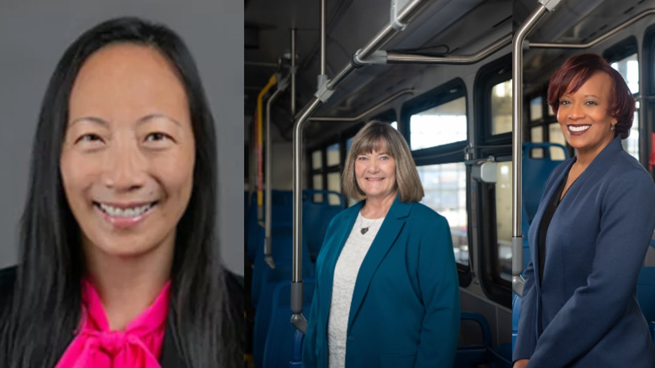 Nadine Lee (left), Pamela Strutz(middle) and Carmen Jackson-Brown (right). Not pictured: William Cheaks, Jr.