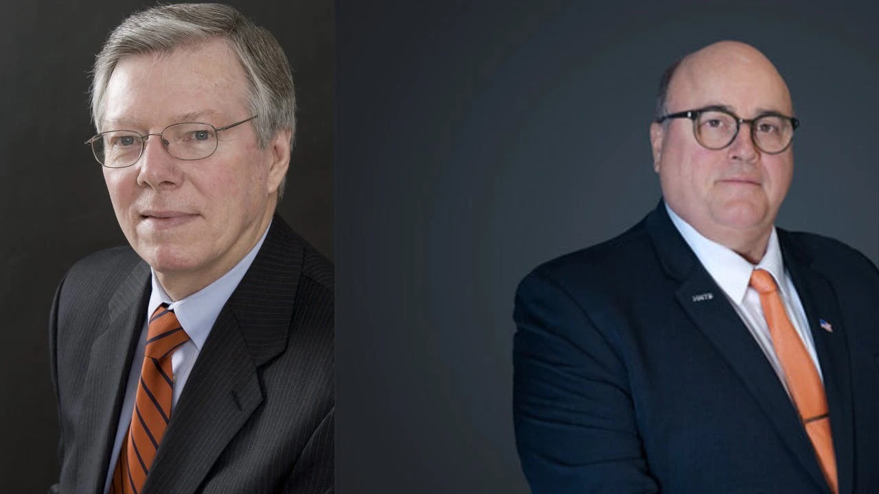 David Leininger (left) and Francis O&rsquo;Connor (right).