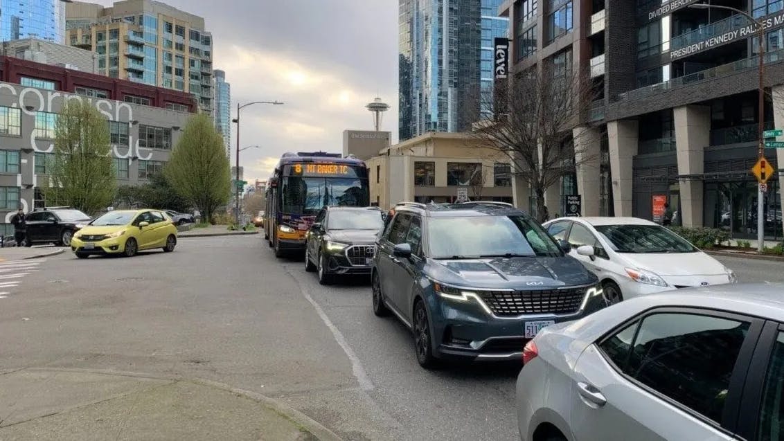 The city of Seattle has launched the Denny Way Bus Reliability Project.