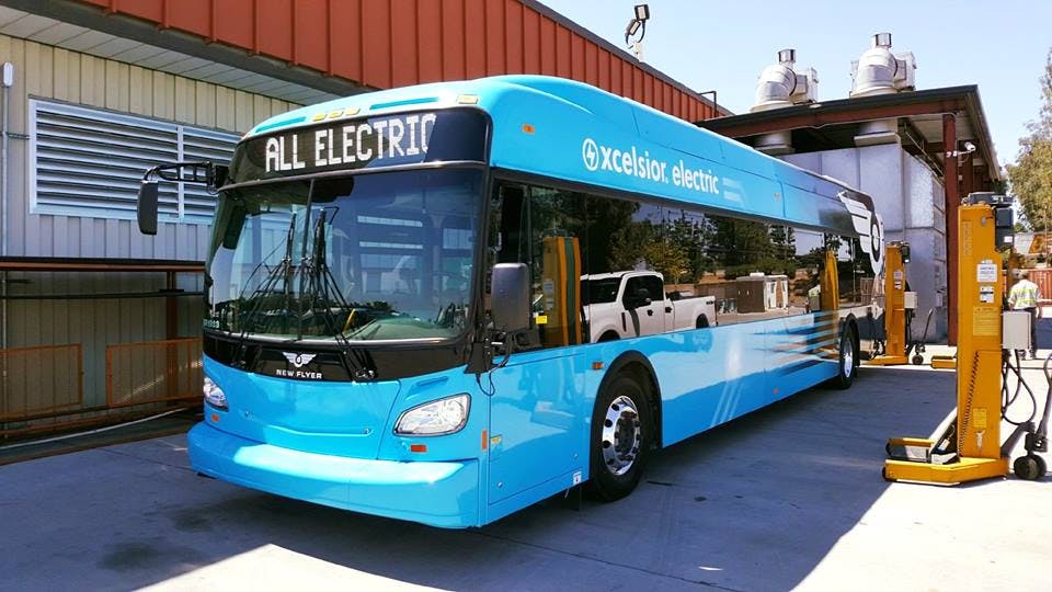 A Golden Empire Transit District zero-emission bus.